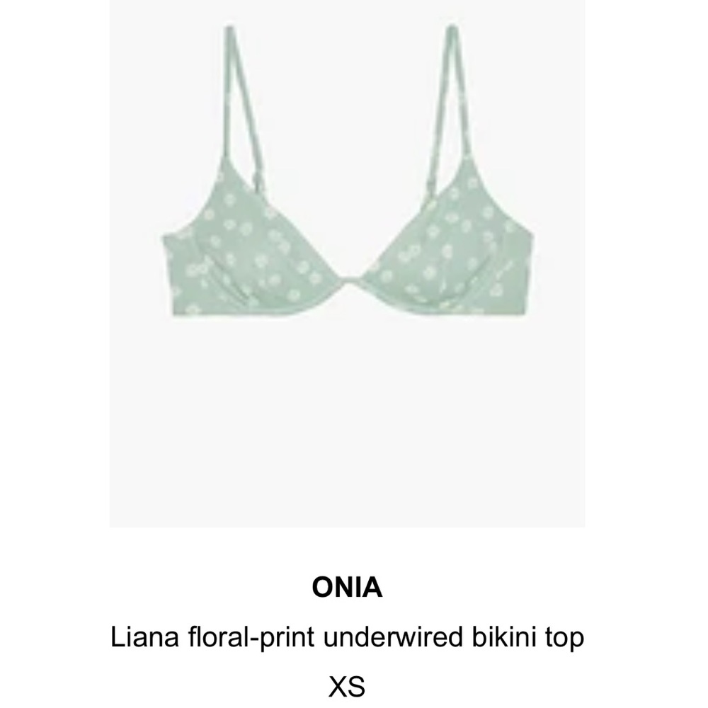 COPY - Onia liana bikini top daisys